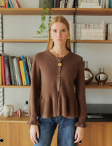 Gilet marron Edwin
