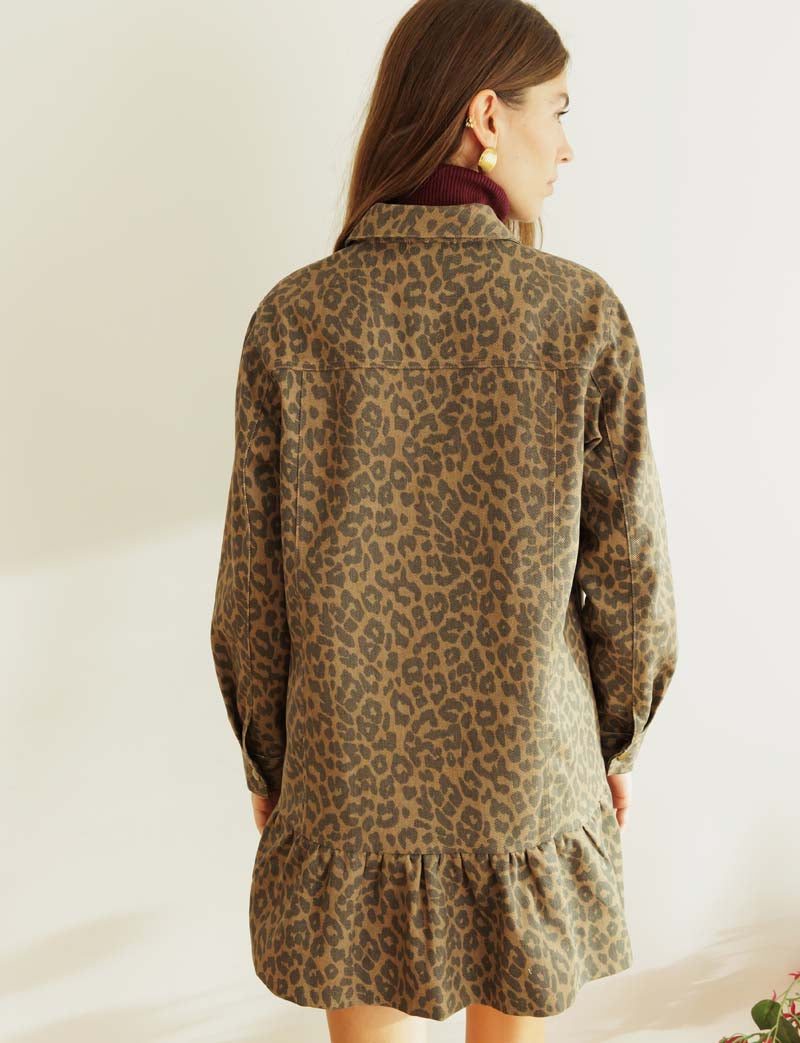 Robe léopard Dallas