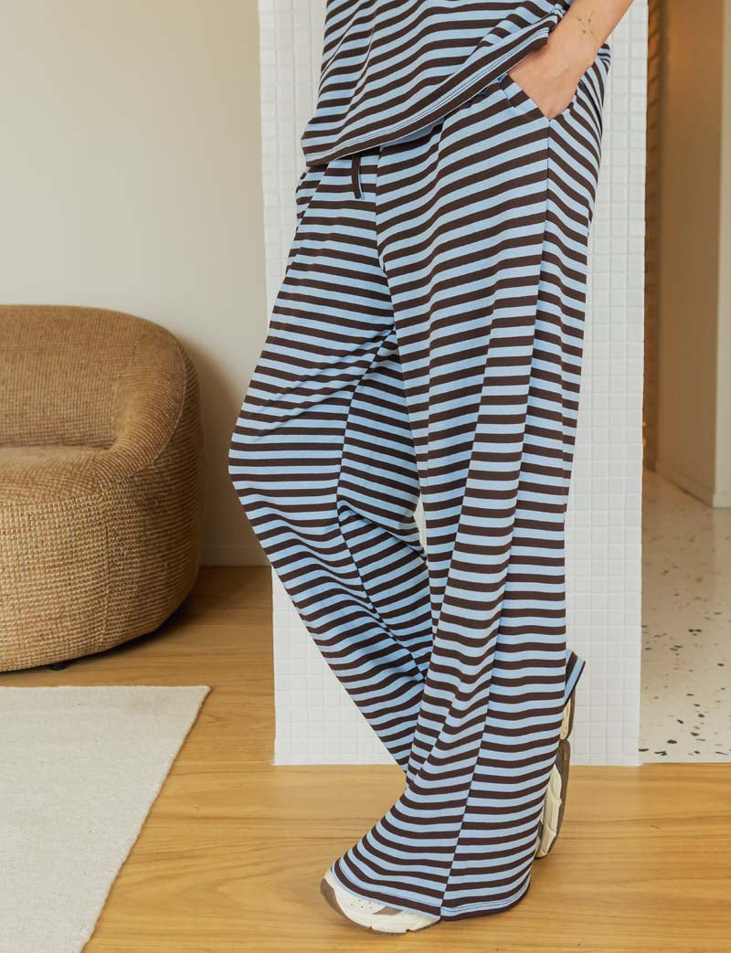 Blue & Chocolate Cooper Pants