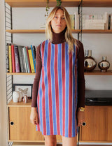 Robe bordeaux & bleue Gabe