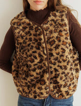 Gilet léopard Arlo
