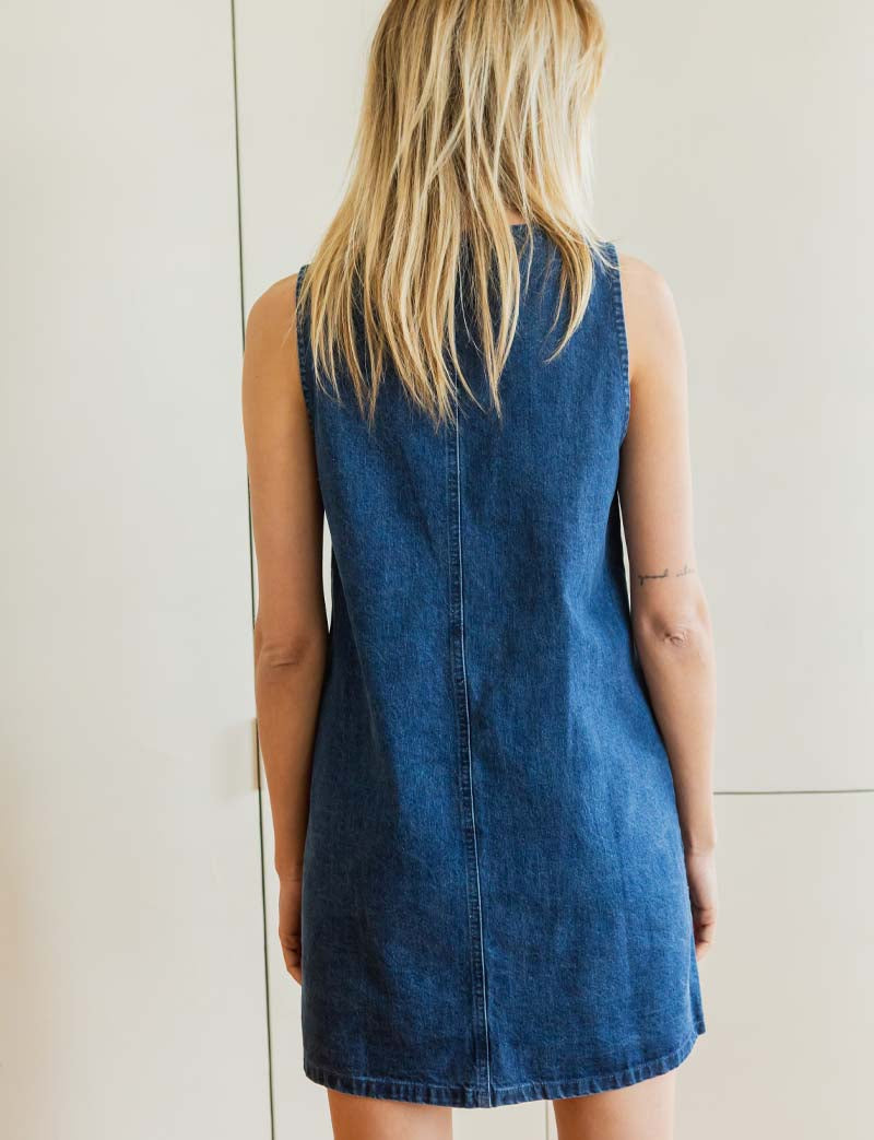Robe en jean Analia