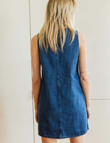 Robe en jean Analia