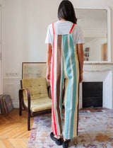 Roey Multi-Stripe Dungarees