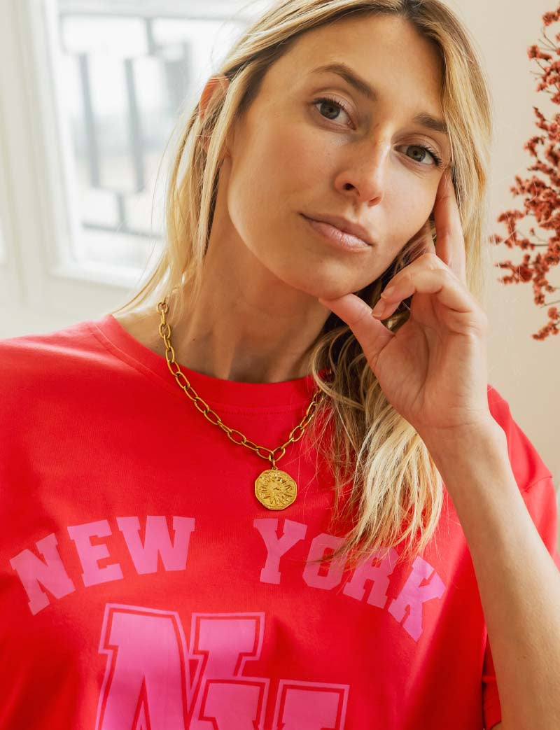 Red & Pink New York T-shirt