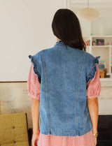 Veste bleue Dimas