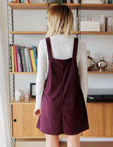 Burgundy dress Connie