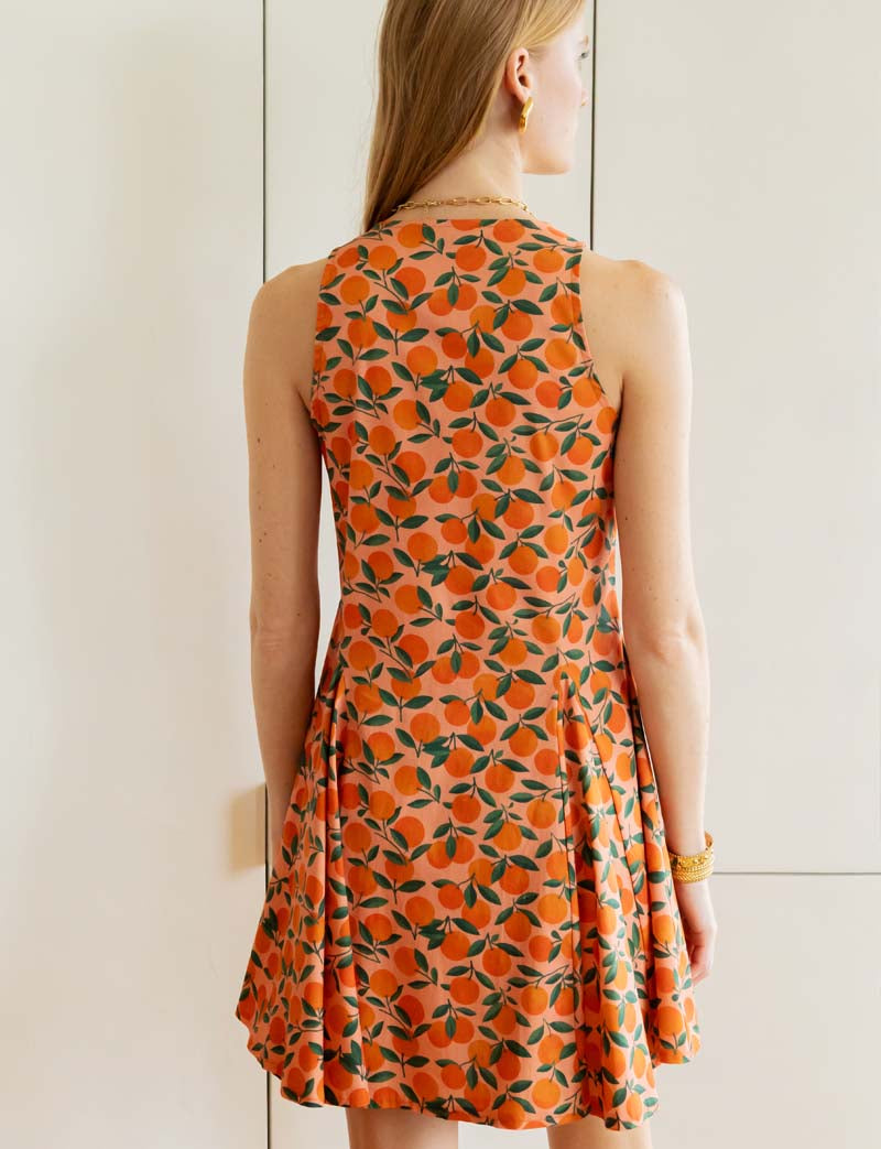 Robe clémentines Rita