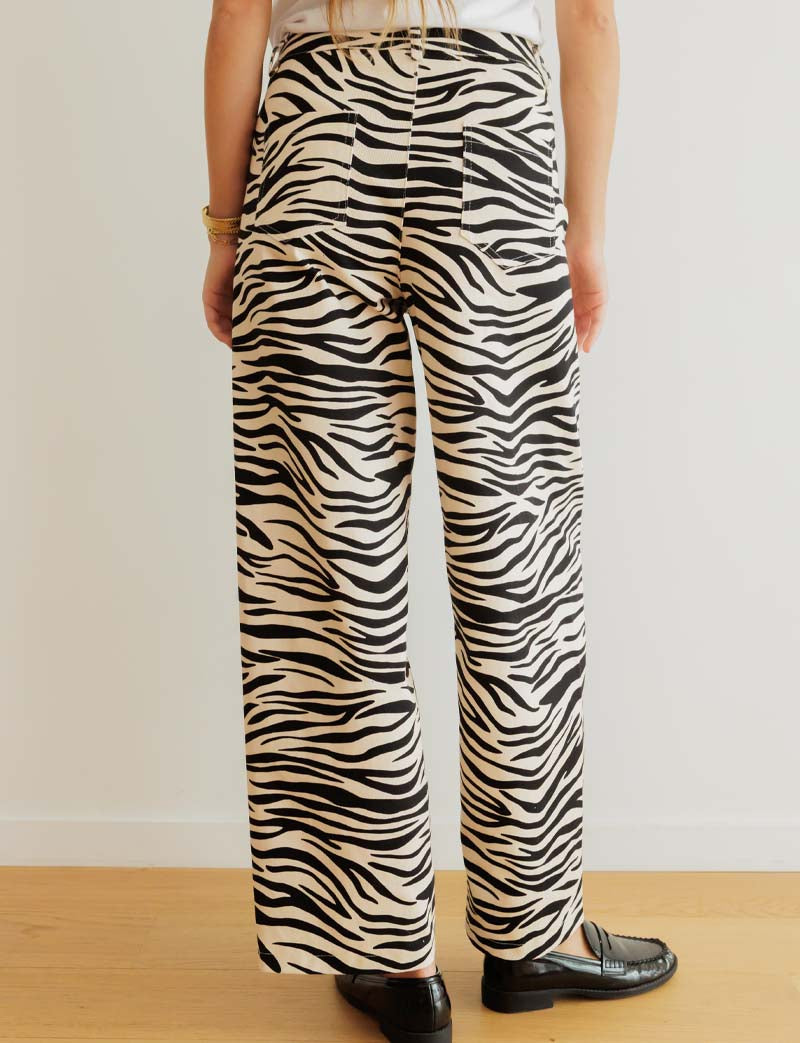 Bary zebra jeans