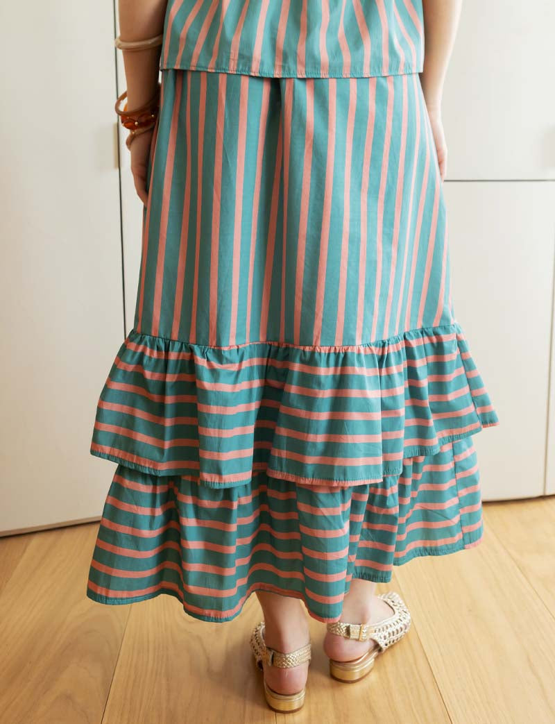 Jeanne Celadon Skirt