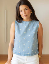 Paulin Blue Top