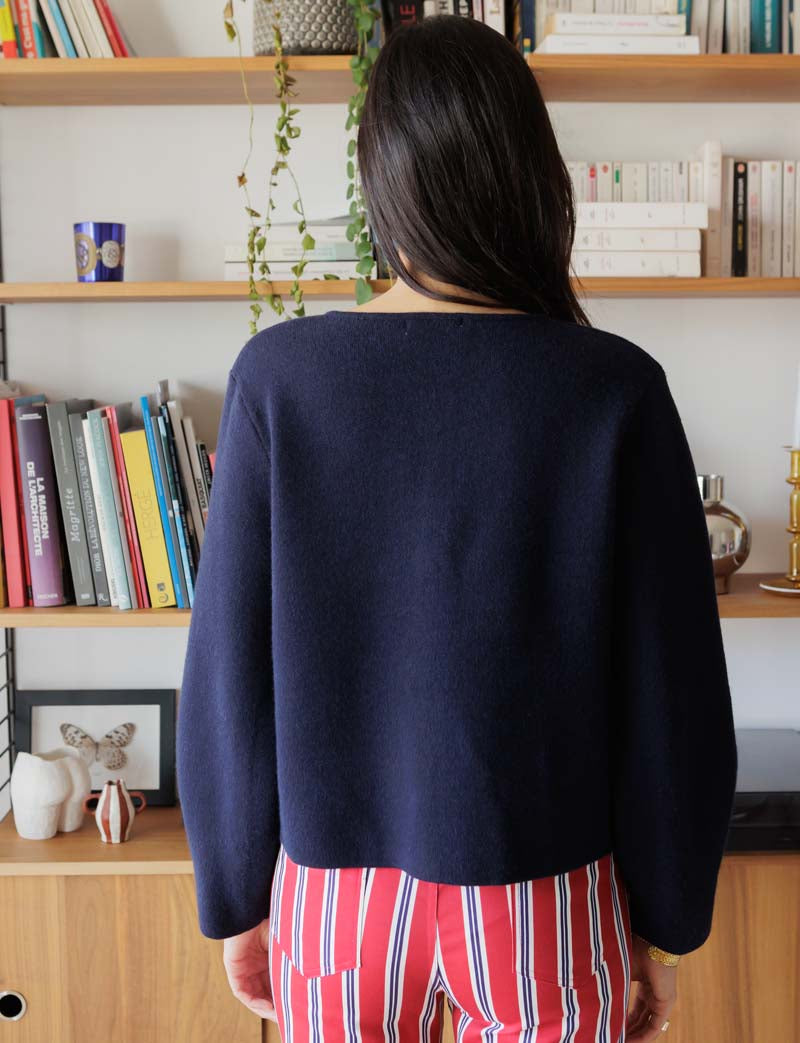 Navy cardigan Alky