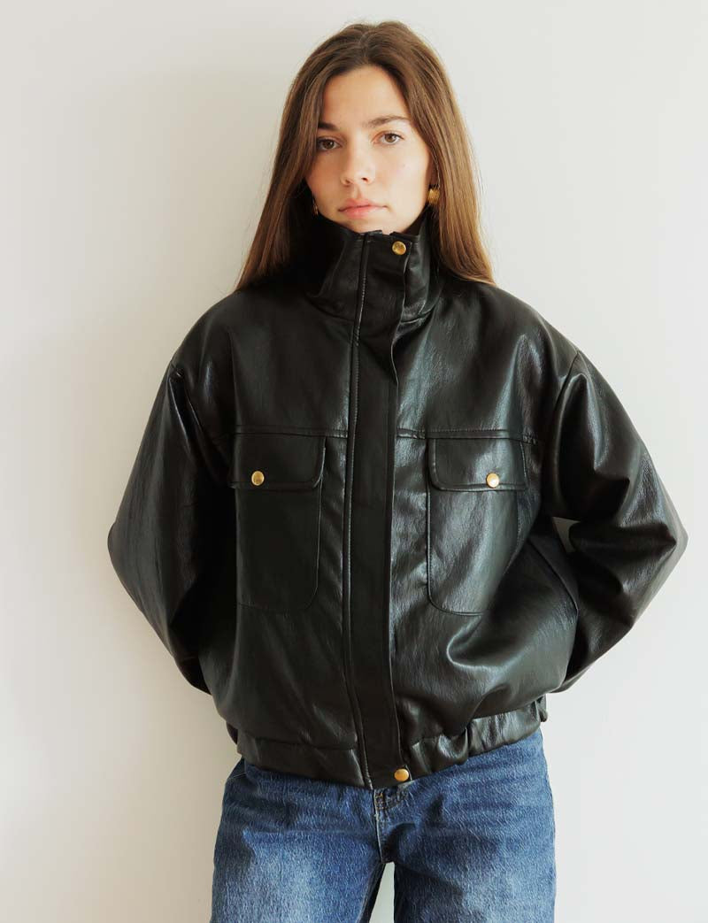 Black jacket Drew