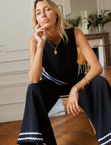 Pantalon noir Dario