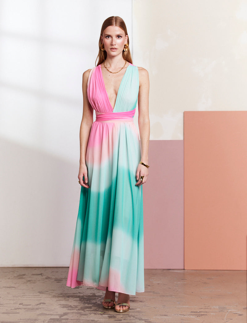 Multi pink Carina dress