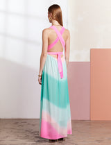 Multi pink Carina dress