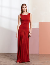 Terracotta dress Chloé