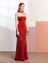 Cyra terracotta dress