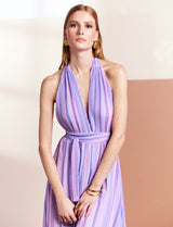 Multi lilac Diara dress