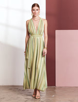 Green multi Diara dress