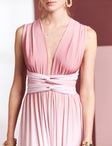 Robe dégradé rose Annabella