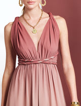 Pink & Olive Emina Dress