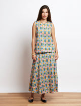 Striped floral top Tivo