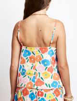 Top floral multicolor Tifi