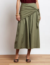 Jupe olive Remi