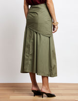 Jupe olive Remi