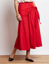Red skirt Remi