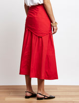 Red skirt Remi