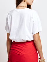 T-shirt blanc Cherry Cake