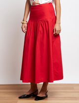 Red skirt Remi