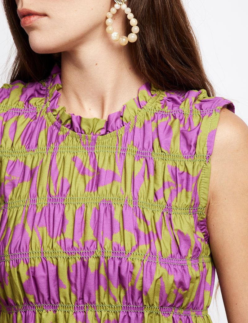 Robe verte Mayana