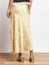 Jupe jaune fleurie Nony