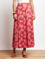 Jupe rose bouquet Yvelle