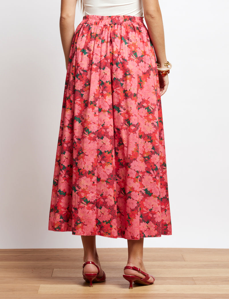 Jupe rose bouquet Yvelle