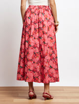 Jupe rose bouquet Yvelle