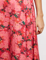 Jupe rose bouquet Yvelle