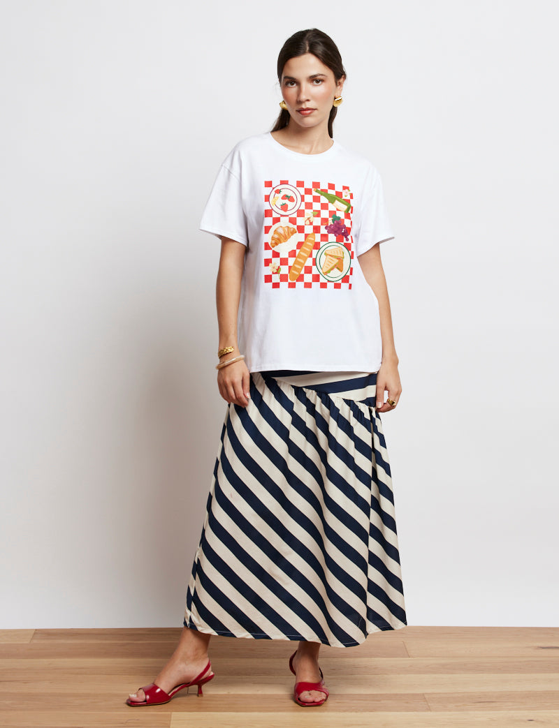 White Picnic T-shirt