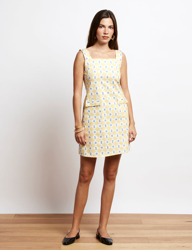 Robe jaune Sisa