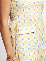 Robe jaune Sisa