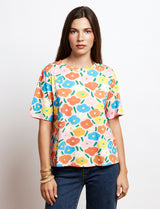 T-shirt fleuri multi Rafael