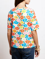 T-shirt fleuri multi Rafael