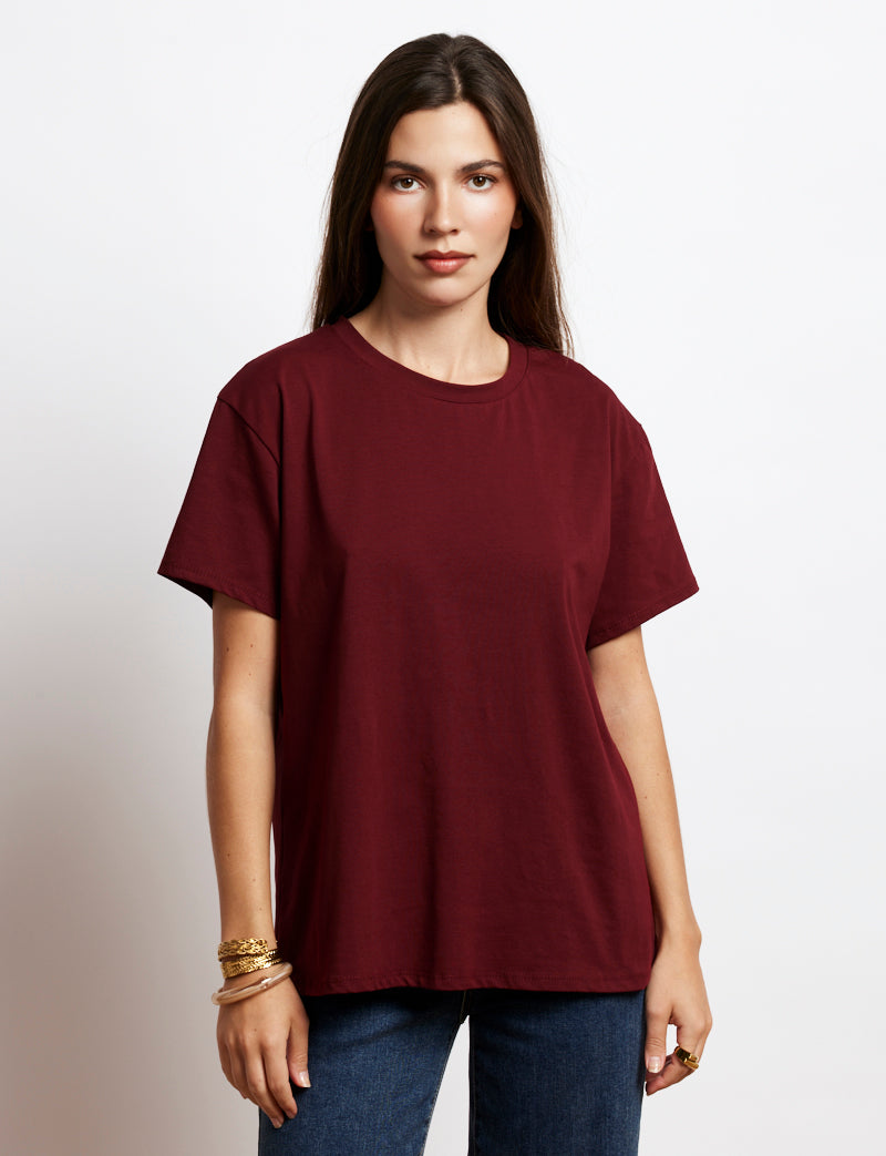 T-shirt bordeaux Bob