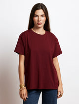 T-shirt bordeaux Bob