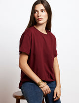 T-shirt bordeaux Bob