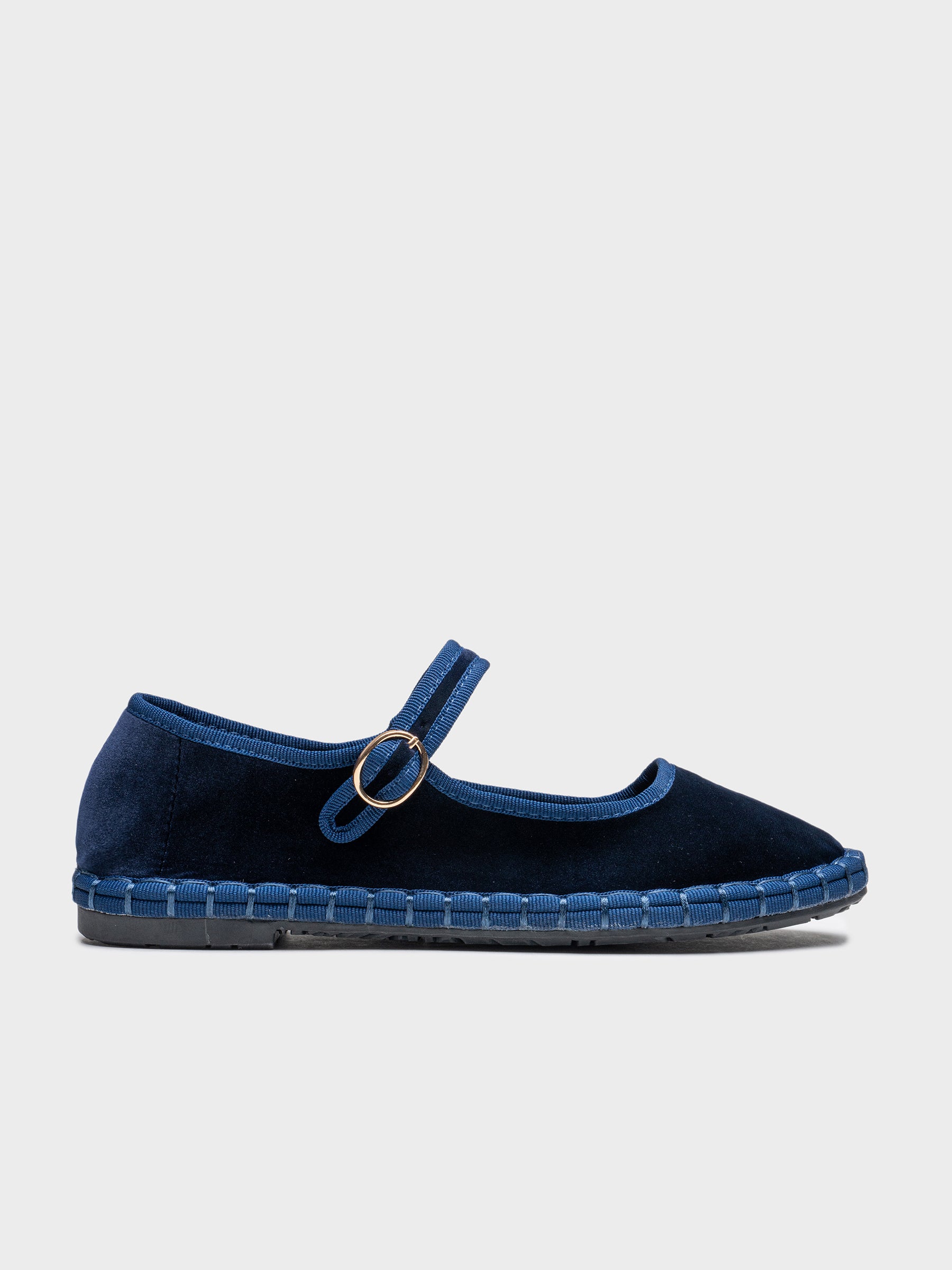 Navy Nono Ballet Flats