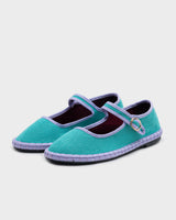 Aqua & Lilac Dizy Ballet Flats